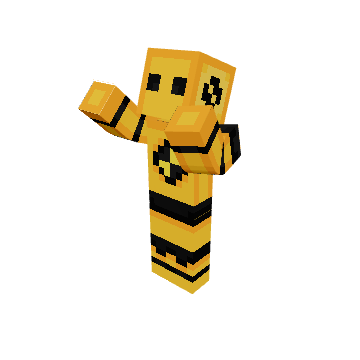 Looking and catching - Minecraft pose by chicken_gamer | Perfect for thumbnails and renders