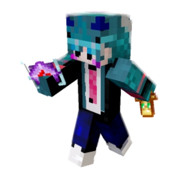 Crystal PvPc - Minecraft pose by abebe_mc | Perfect for thumbnails and renders