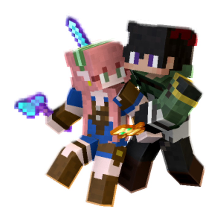 I got your back! - Minecraft pose by itzquinneria | Perfect for thumbnails and renders