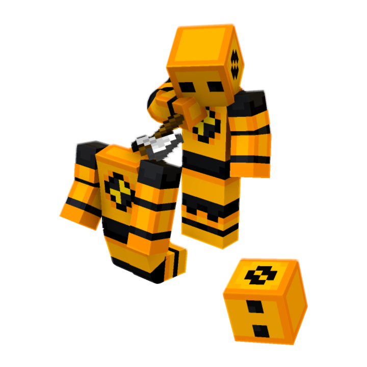 Off with yer head! minecraft pose by thebaggler