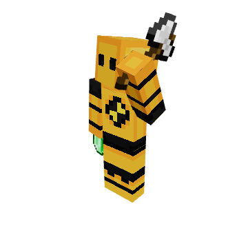 Tree Chopping - Minecraft pose by lucaslovessnoopy | Perfect for thumbnails and renders