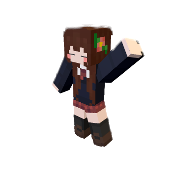 happy - Minecraft pose by angeyyioo | Perfect for thumbnails and renders
