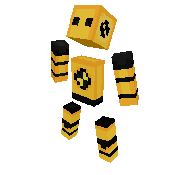 Flying body - Minecraft pose by ttvsir_chickenyt | Perfect for thumbnails and renders