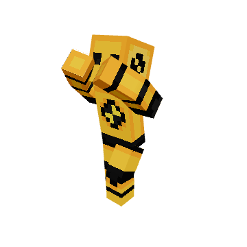 Defensive Block - Minecraft pose by espp | Perfect for thumbnails and renders