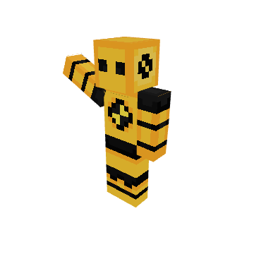 Enthusiastic Greeting - Minecraft pose by bluebunny6318 | Perfect for thumbnails and renders